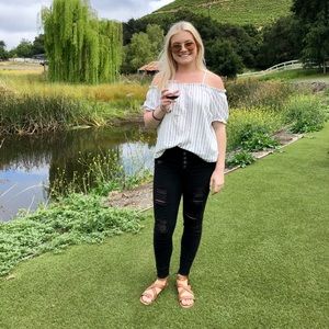 Off the shoulder top